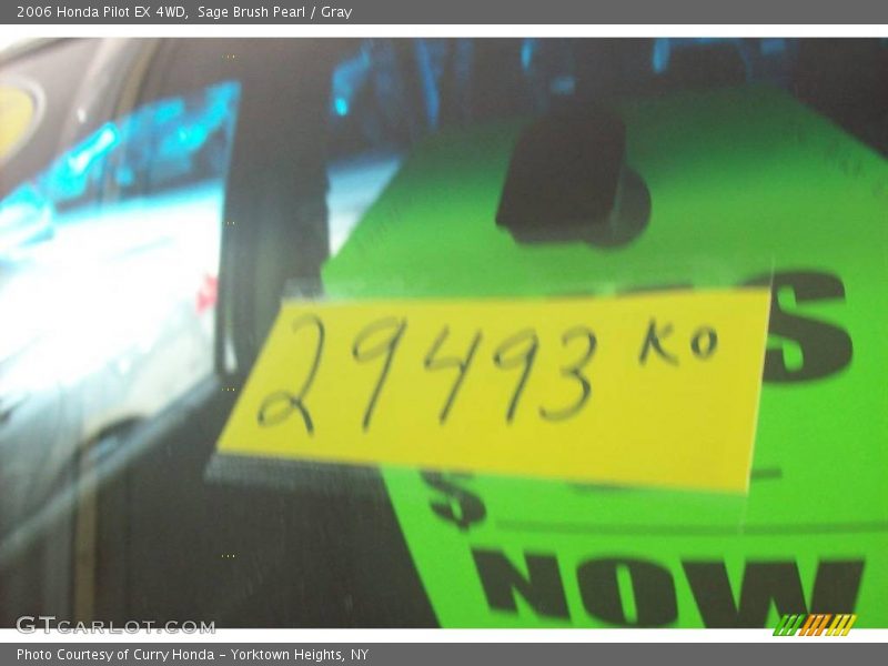 Sage Brush Pearl / Gray 2006 Honda Pilot EX 4WD