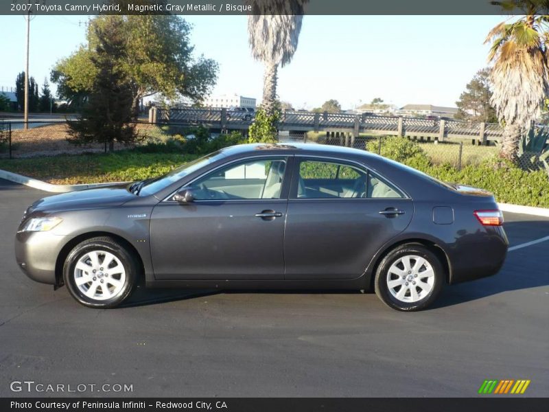 Magnetic Gray Metallic / Bisque 2007 Toyota Camry Hybrid