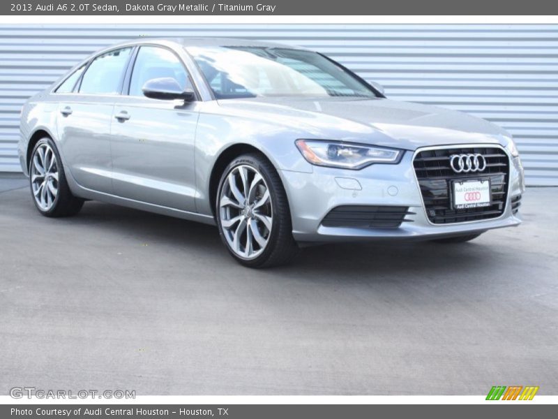 Dakota Gray Metallic / Titanium Gray 2013 Audi A6 2.0T Sedan