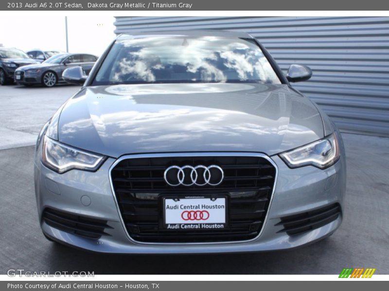 Dakota Gray Metallic / Titanium Gray 2013 Audi A6 2.0T Sedan