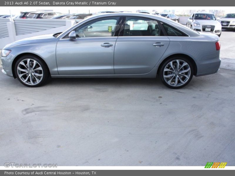 Dakota Gray Metallic / Titanium Gray 2013 Audi A6 2.0T Sedan