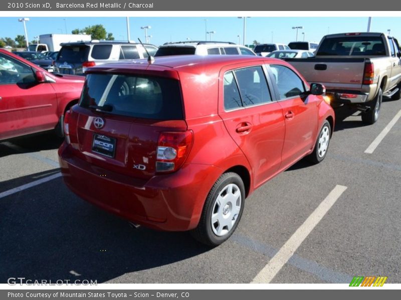 Barcelona Red Metallic / Charcoal 2010 Scion xD