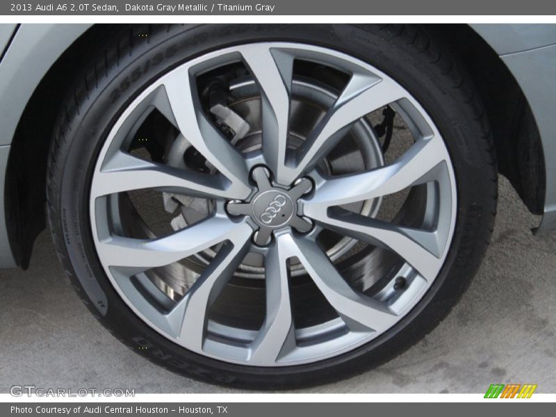 Dakota Gray Metallic / Titanium Gray 2013 Audi A6 2.0T Sedan