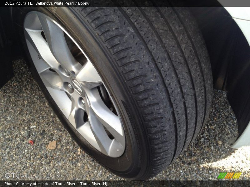Bellanova White Pearl / Ebony 2013 Acura TL