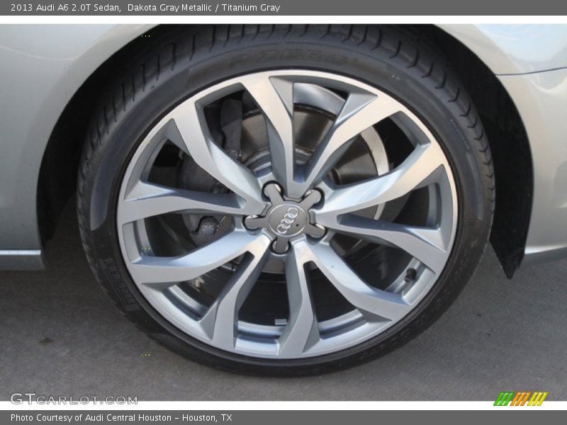 Dakota Gray Metallic / Titanium Gray 2013 Audi A6 2.0T Sedan
