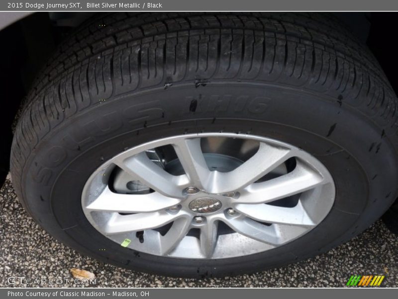 Billet Silver Metallic / Black 2015 Dodge Journey SXT
