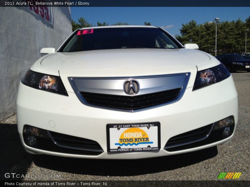 Bellanova White Pearl / Ebony 2013 Acura TL