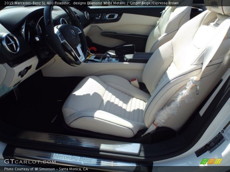 Front Seat of 2015 SL 400 Roadster