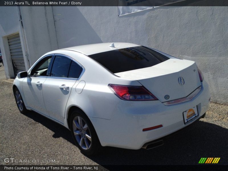 Bellanova White Pearl / Ebony 2013 Acura TL