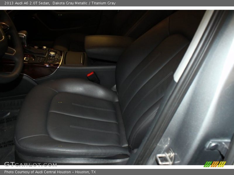 Dakota Gray Metallic / Titanium Gray 2013 Audi A6 2.0T Sedan