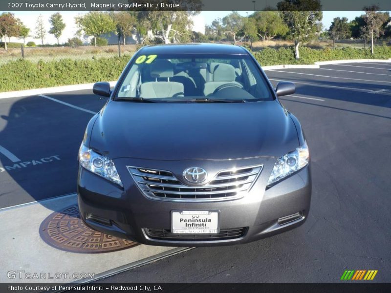 Magnetic Gray Metallic / Bisque 2007 Toyota Camry Hybrid