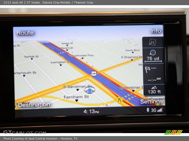 Dakota Gray Metallic / Titanium Gray 2013 Audi A6 2.0T Sedan