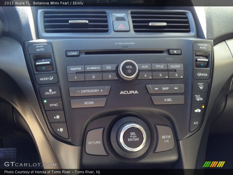 Bellanova White Pearl / Ebony 2013 Acura TL