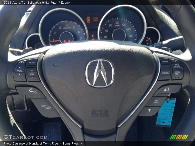 Bellanova White Pearl / Ebony 2013 Acura TL