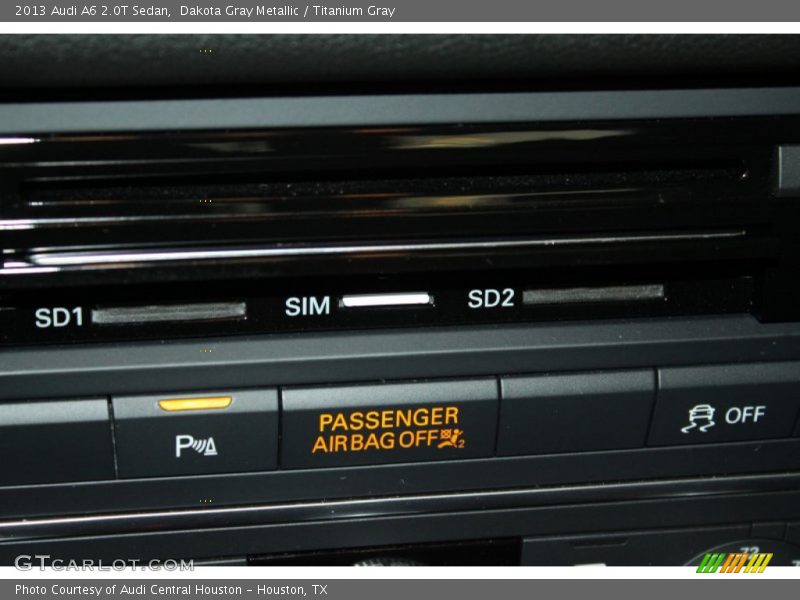 Dakota Gray Metallic / Titanium Gray 2013 Audi A6 2.0T Sedan