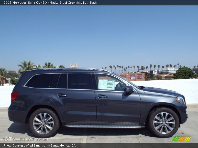 Steel Grey Metallic / Black 2015 Mercedes-Benz GL 450 4Matic