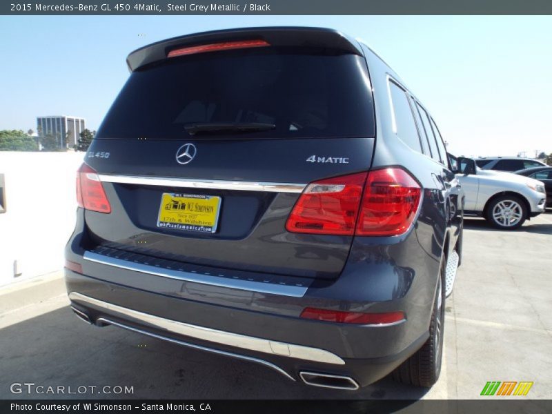 Steel Grey Metallic / Black 2015 Mercedes-Benz GL 450 4Matic