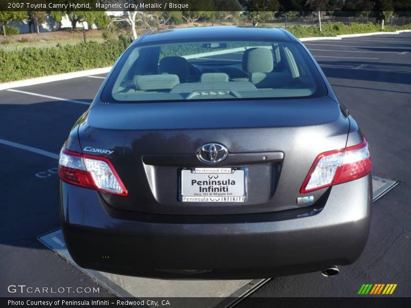 Magnetic Gray Metallic / Bisque 2007 Toyota Camry Hybrid