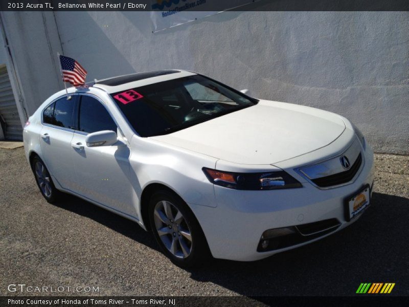 Bellanova White Pearl / Ebony 2013 Acura TL