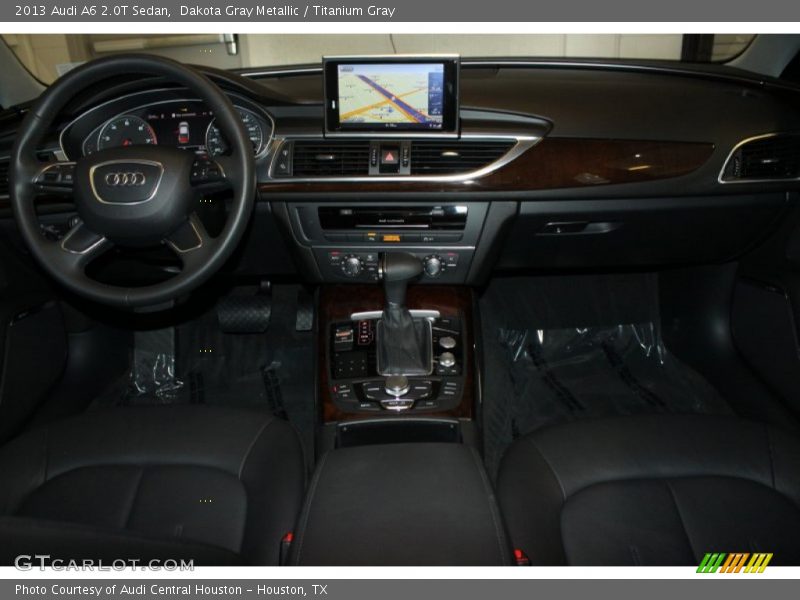 Dakota Gray Metallic / Titanium Gray 2013 Audi A6 2.0T Sedan