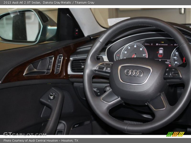 Dakota Gray Metallic / Titanium Gray 2013 Audi A6 2.0T Sedan