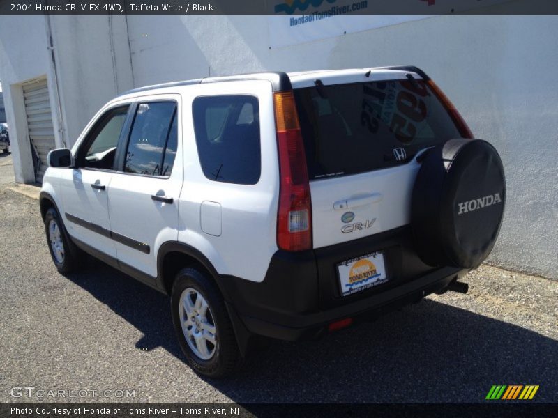 Taffeta White / Black 2004 Honda CR-V EX 4WD