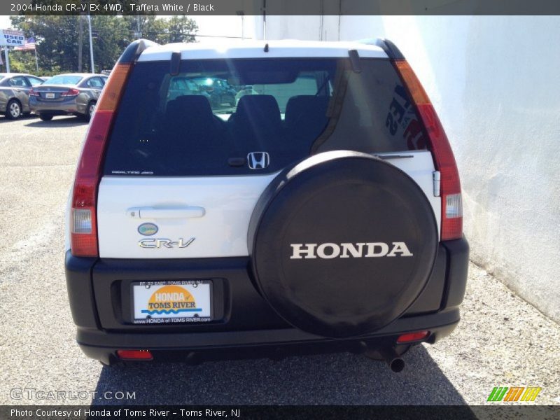 Taffeta White / Black 2004 Honda CR-V EX 4WD