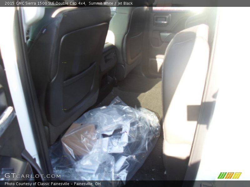 Summit White / Jet Black 2015 GMC Sierra 1500 SLE Double Cab 4x4