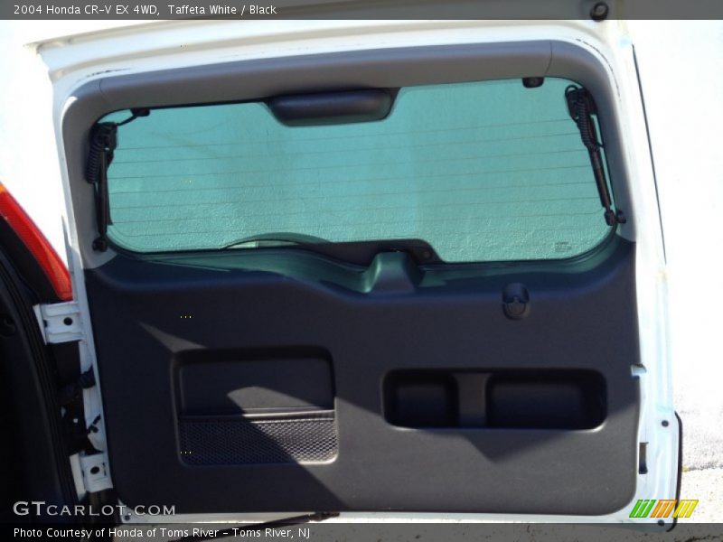 Taffeta White / Black 2004 Honda CR-V EX 4WD
