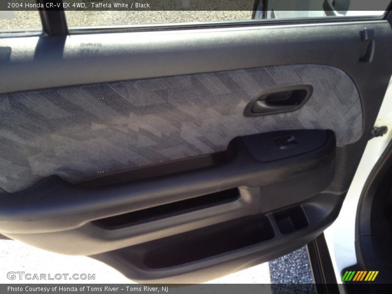 Taffeta White / Black 2004 Honda CR-V EX 4WD