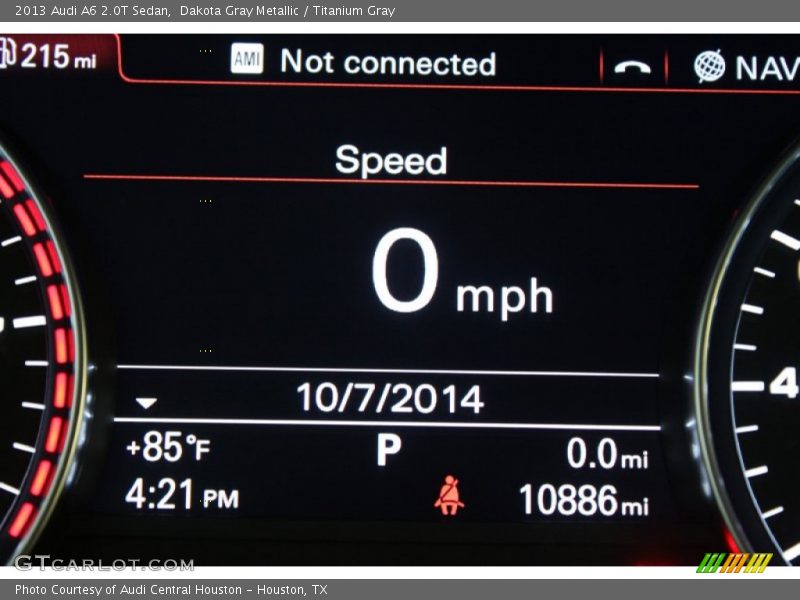 Dakota Gray Metallic / Titanium Gray 2013 Audi A6 2.0T Sedan