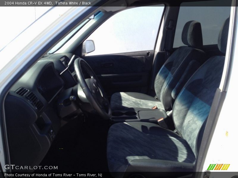 Taffeta White / Black 2004 Honda CR-V EX 4WD