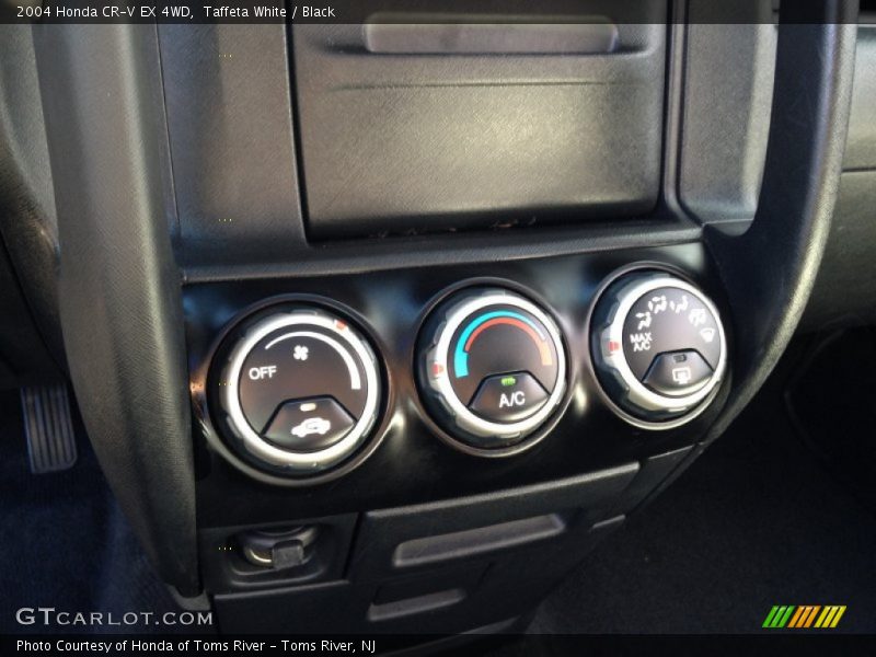 Taffeta White / Black 2004 Honda CR-V EX 4WD