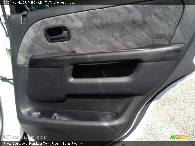 Taffeta White / Black 2004 Honda CR-V EX 4WD