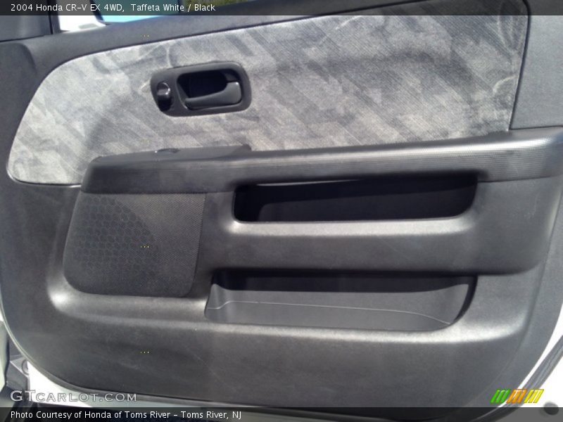 Taffeta White / Black 2004 Honda CR-V EX 4WD