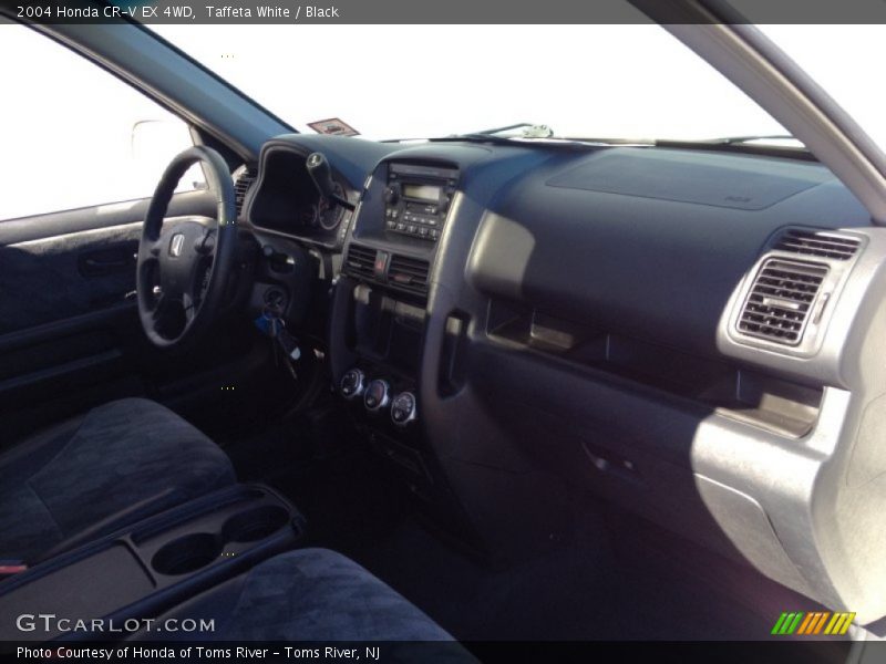Taffeta White / Black 2004 Honda CR-V EX 4WD