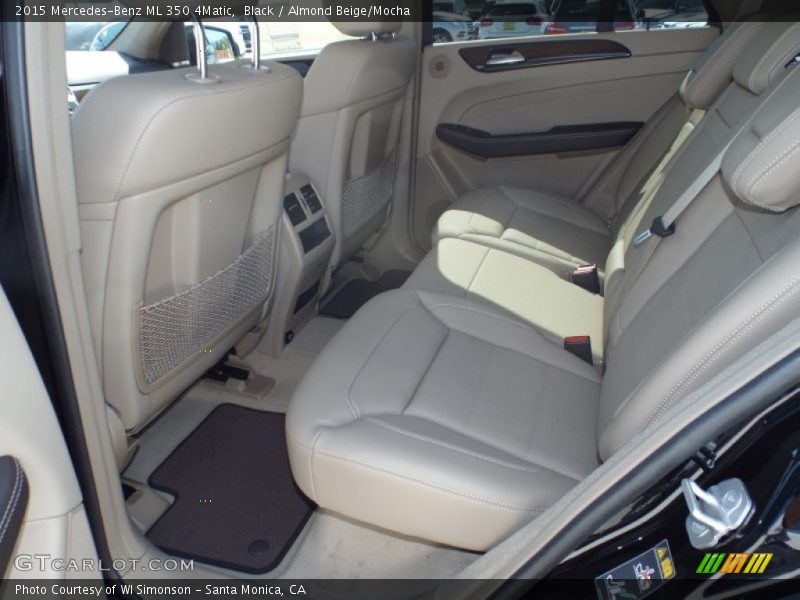 Black / Almond Beige/Mocha 2015 Mercedes-Benz ML 350 4Matic