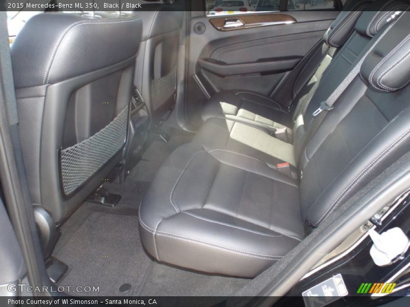 Black / Black 2015 Mercedes-Benz ML 350