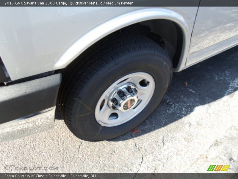 Quicksilver Metallic / Medium Pewter 2015 GMC Savana Van 2500 Cargo