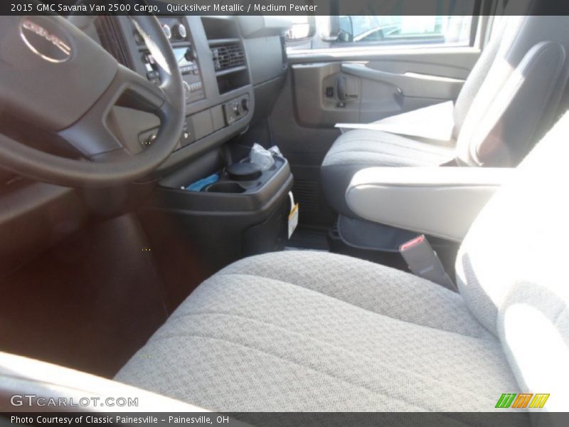 Quicksilver Metallic / Medium Pewter 2015 GMC Savana Van 2500 Cargo