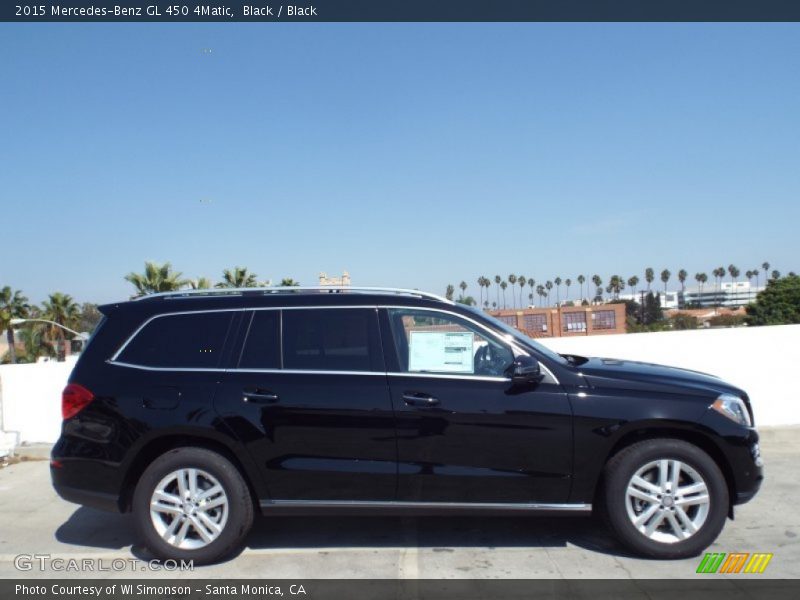 Black / Black 2015 Mercedes-Benz GL 450 4Matic