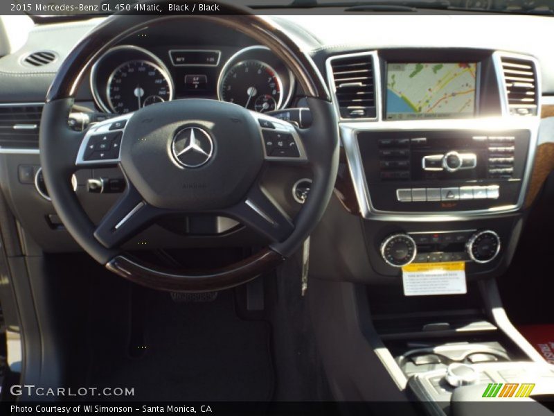 Black / Black 2015 Mercedes-Benz GL 450 4Matic