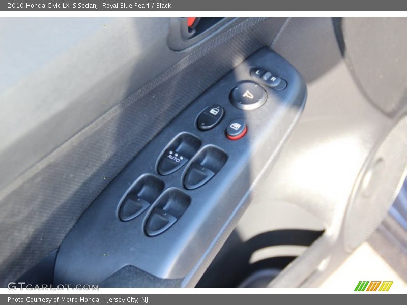 Royal Blue Pearl / Black 2010 Honda Civic LX-S Sedan