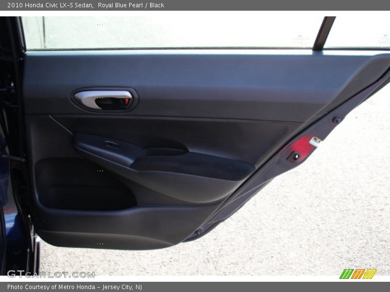 Royal Blue Pearl / Black 2010 Honda Civic LX-S Sedan