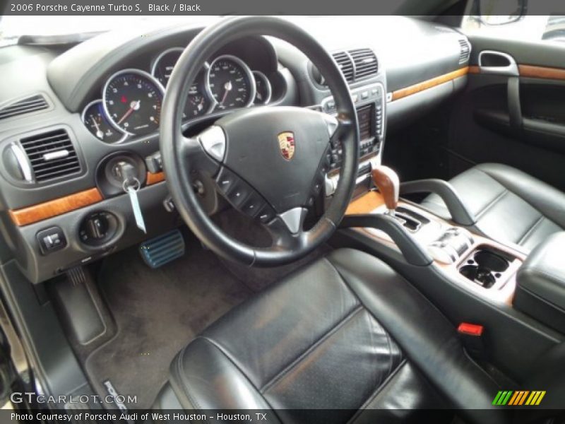 Black / Black 2006 Porsche Cayenne Turbo S