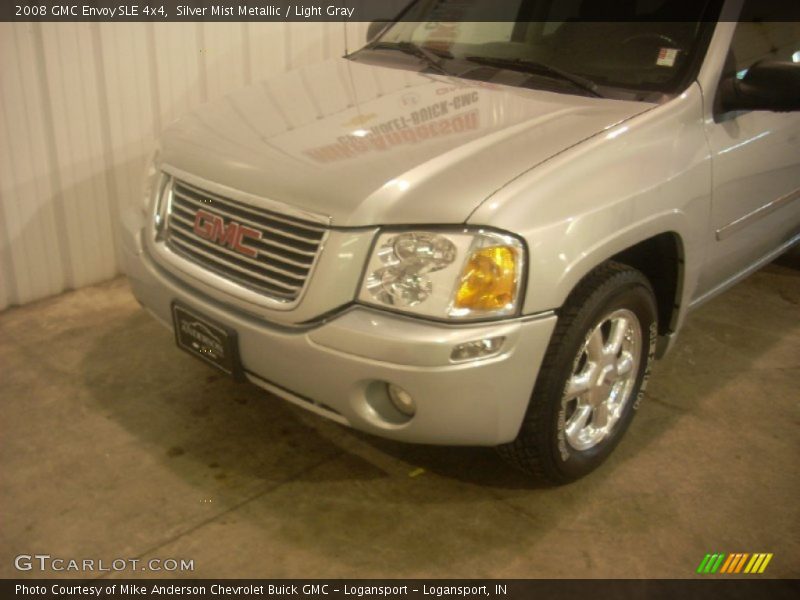 Silver Mist Metallic / Light Gray 2008 GMC Envoy SLE 4x4