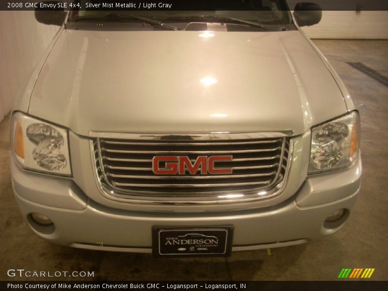 Silver Mist Metallic / Light Gray 2008 GMC Envoy SLE 4x4