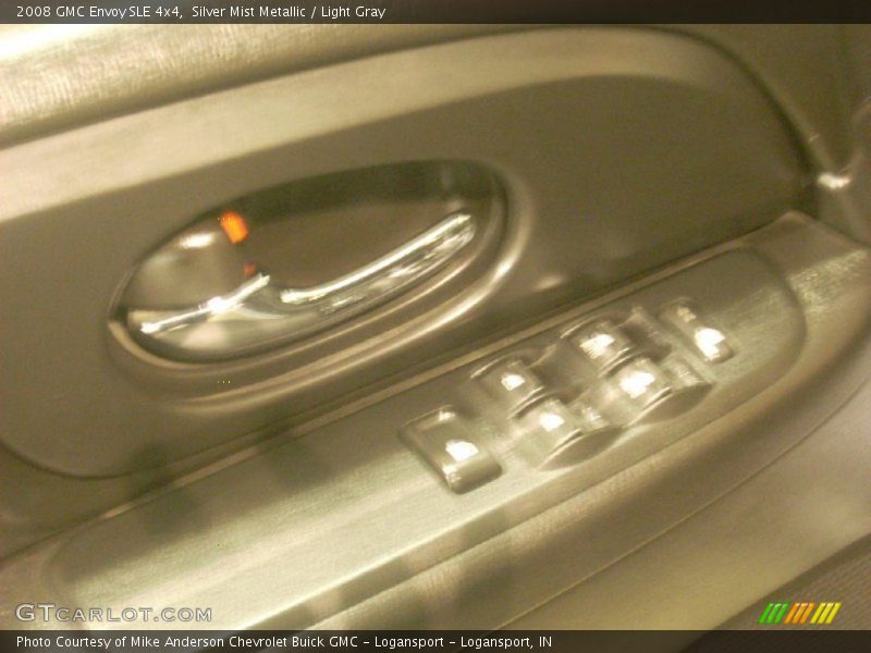Silver Mist Metallic / Light Gray 2008 GMC Envoy SLE 4x4