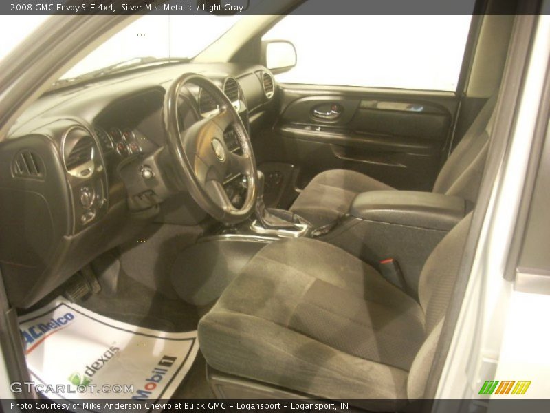 Silver Mist Metallic / Light Gray 2008 GMC Envoy SLE 4x4