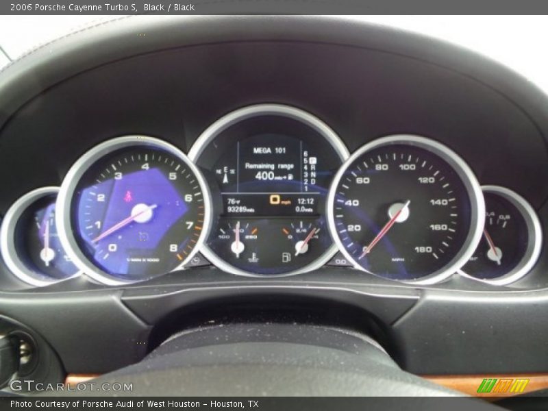 Black / Black 2006 Porsche Cayenne Turbo S